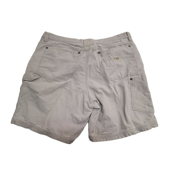 Columbia Mens Size 42 Beige Casual Utility Shorts - Picture 5 of 5